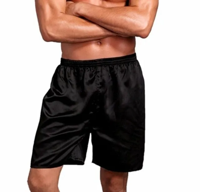 Opulent Satin Boxer Shorts