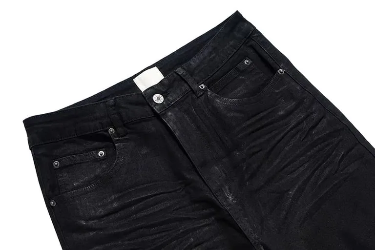 Oversized Black Denim