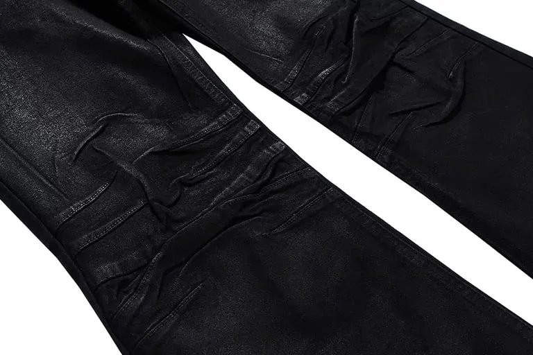 Oversized Black Denim