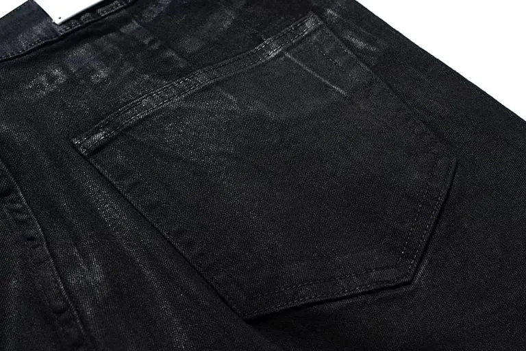 Oversized Black Denim