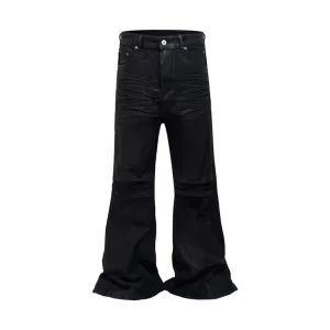 Oversized Black Denim
