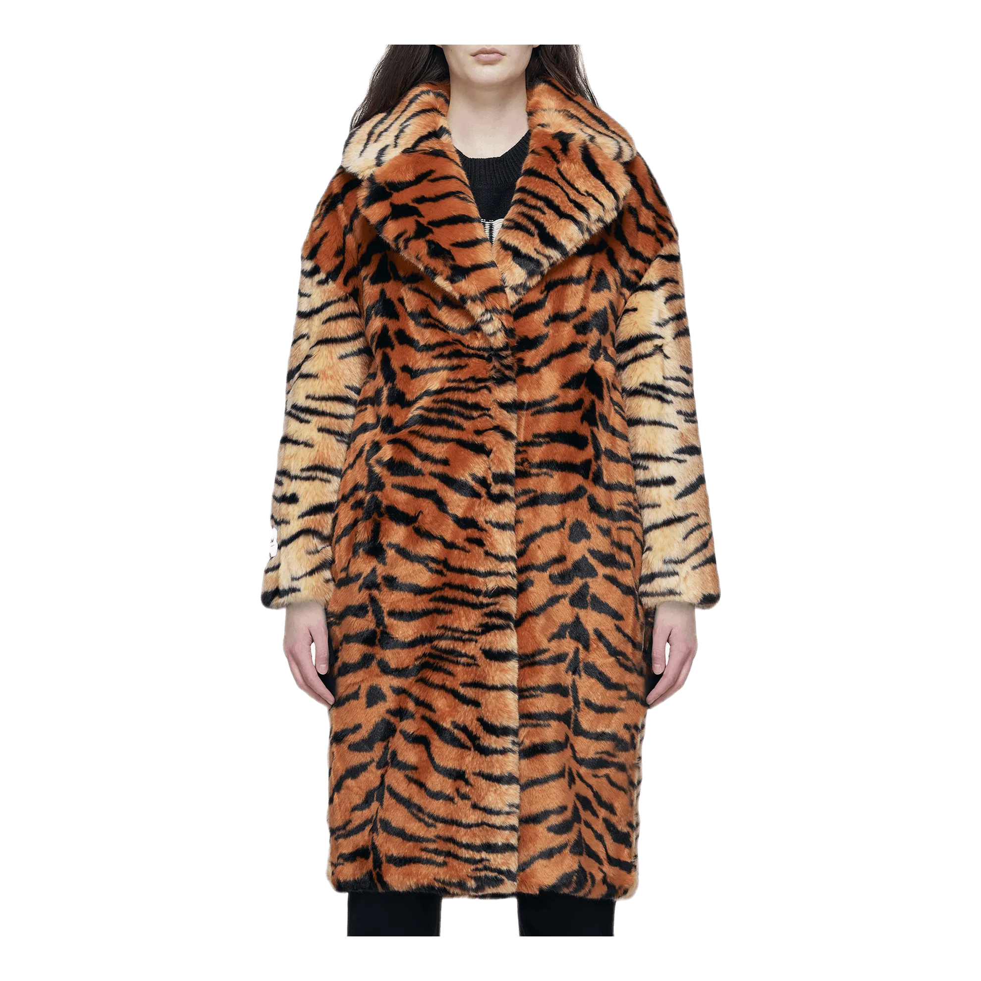 Oversized Drop Shoulder Orange