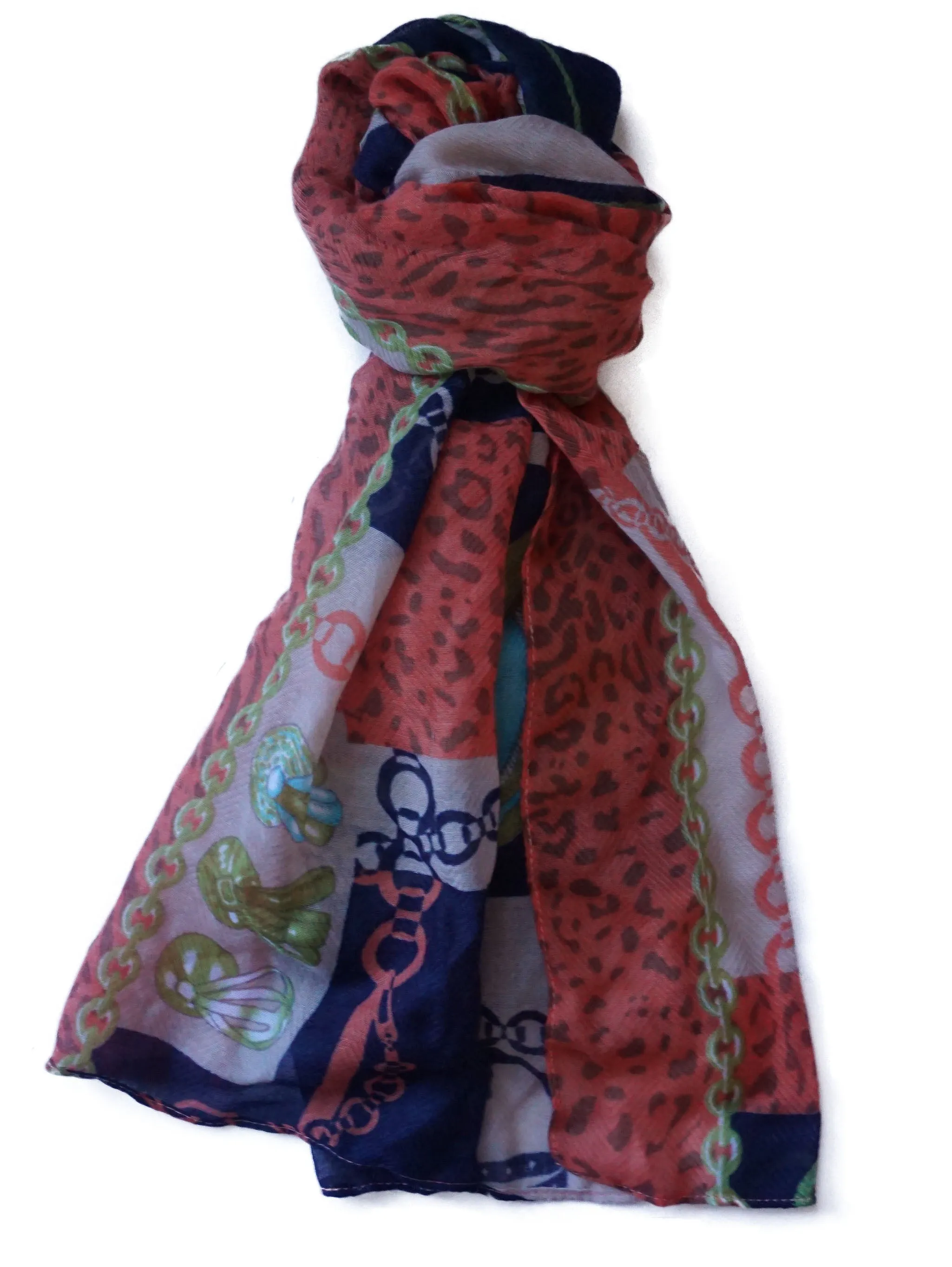 Oversized Scarf- Orange