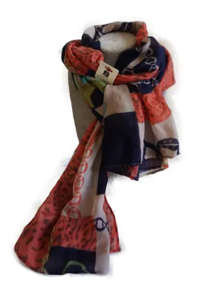 Oversized Scarf- Orange