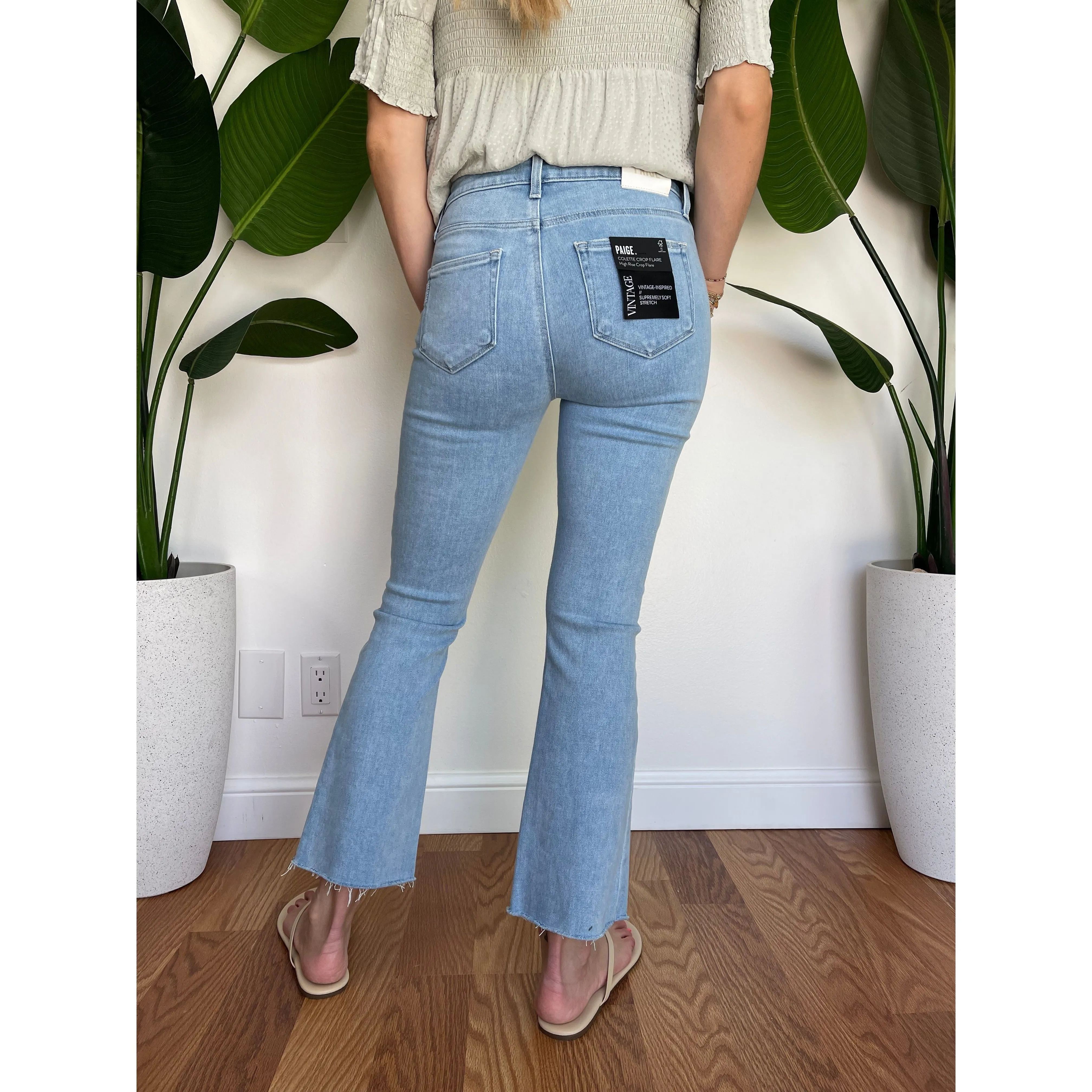 Paige Vintage Colette Raw Hem Park Ave