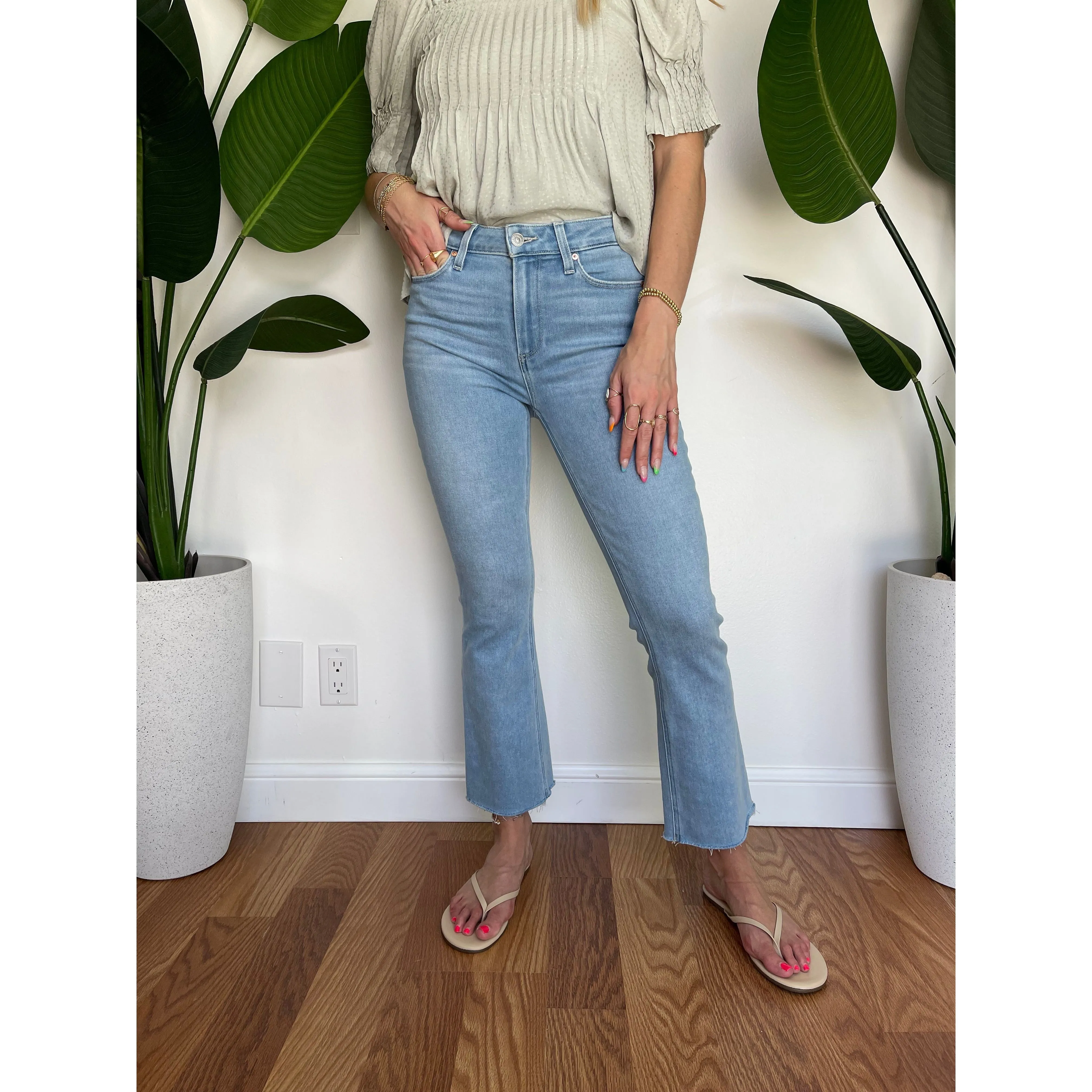 Paige Vintage Colette Raw Hem Park Ave
