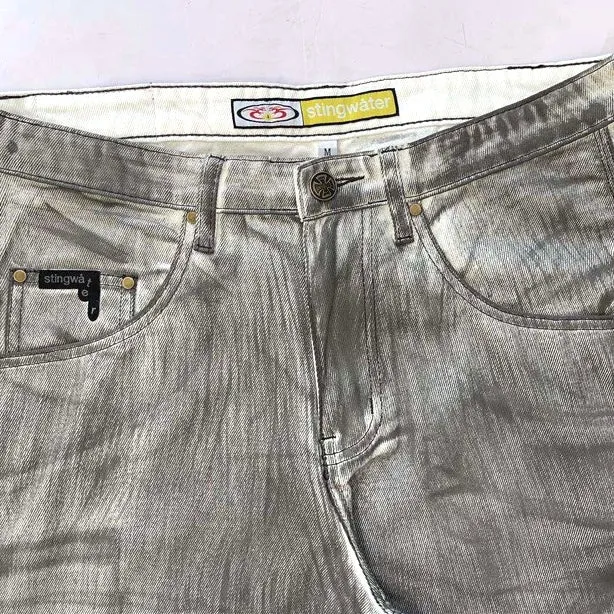 Painted Chain Jeans