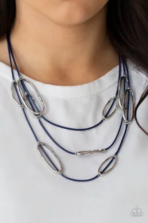 Paparazzi Check Your CORD-inates - Blue