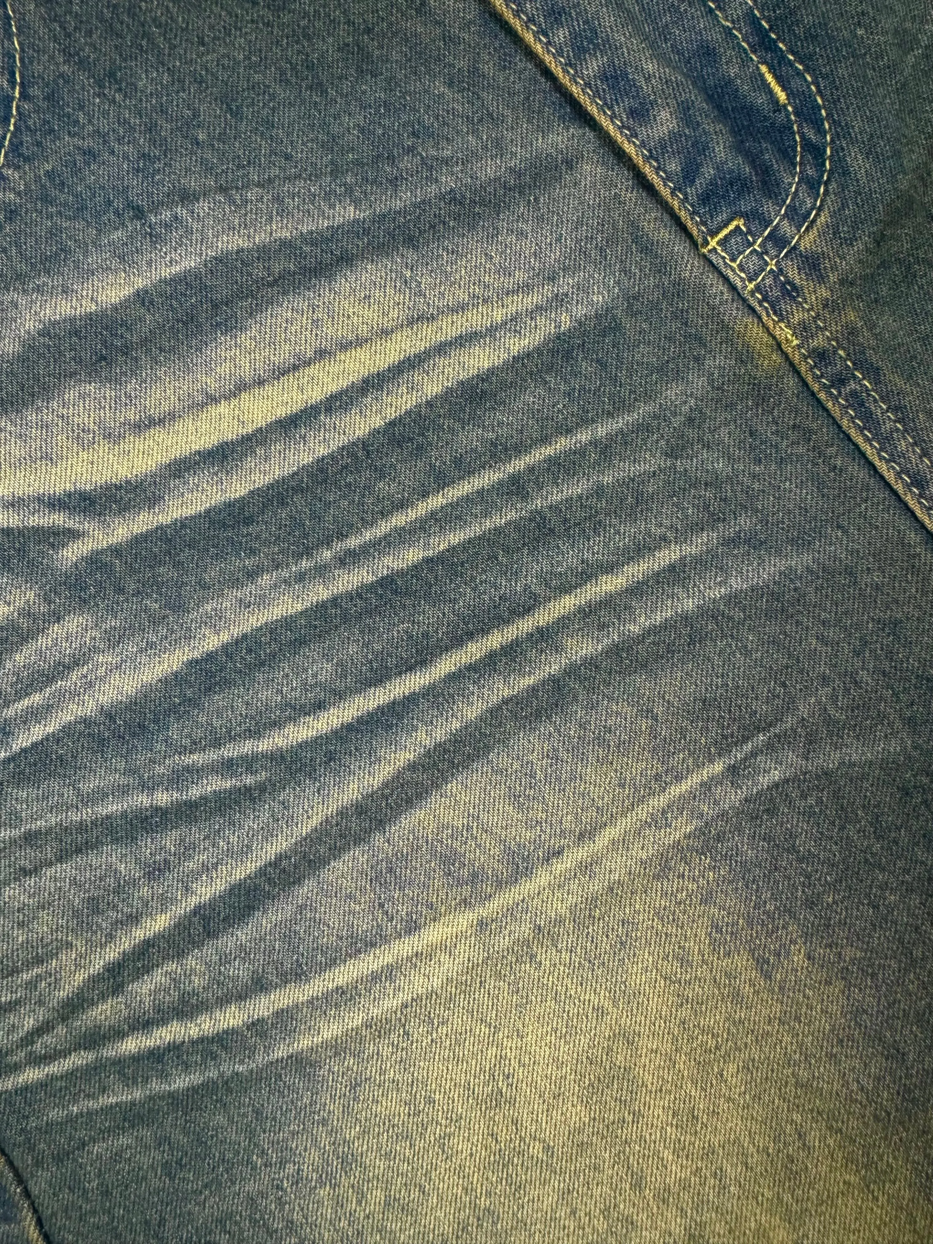 Paper Straight Lime Oversized Jeans