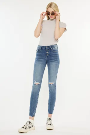 Penelope High Rise Ankle Skinny Jeans