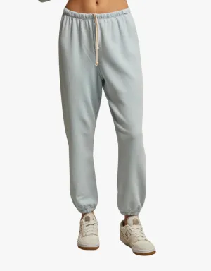 Perfect White Tee Johnny French Terry Easy Sweatpants in Baby Blue