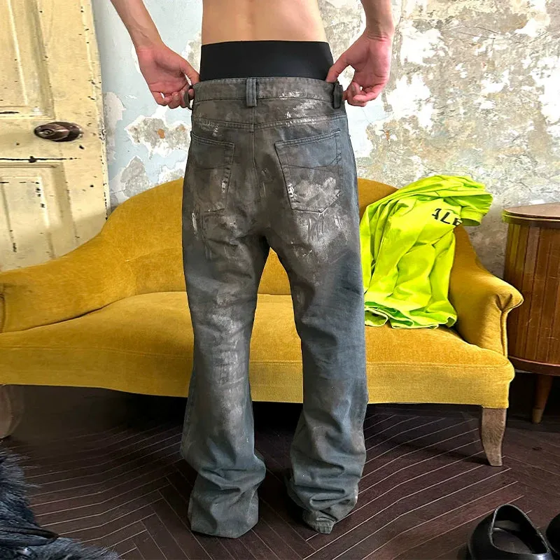 Pharaoh Washed Distressed Jeans