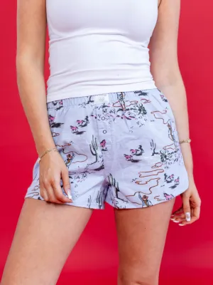 PJ Salvage Wild Heart Western PJ Short