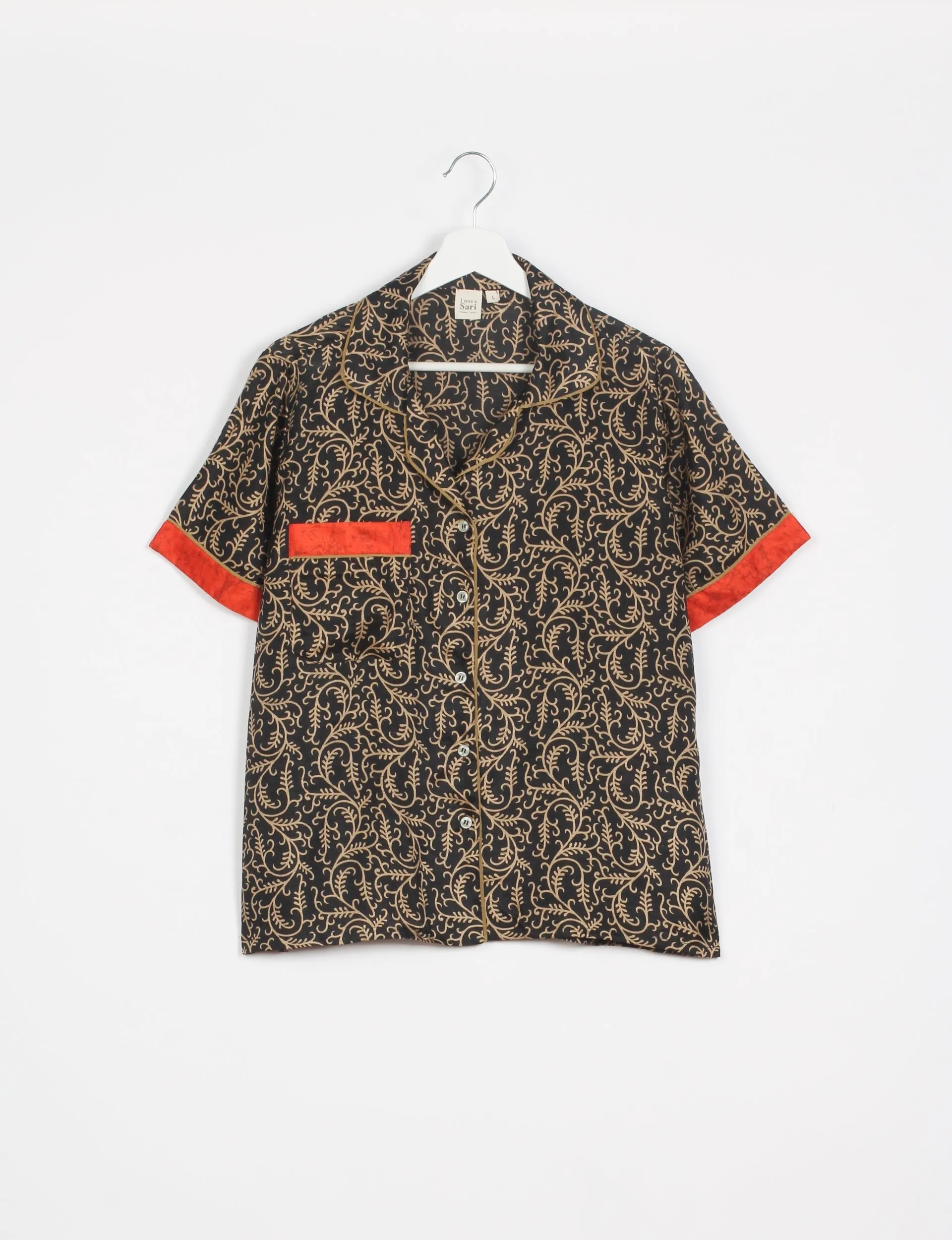 PJ SET SHORT WITH SHORT SLEEVES