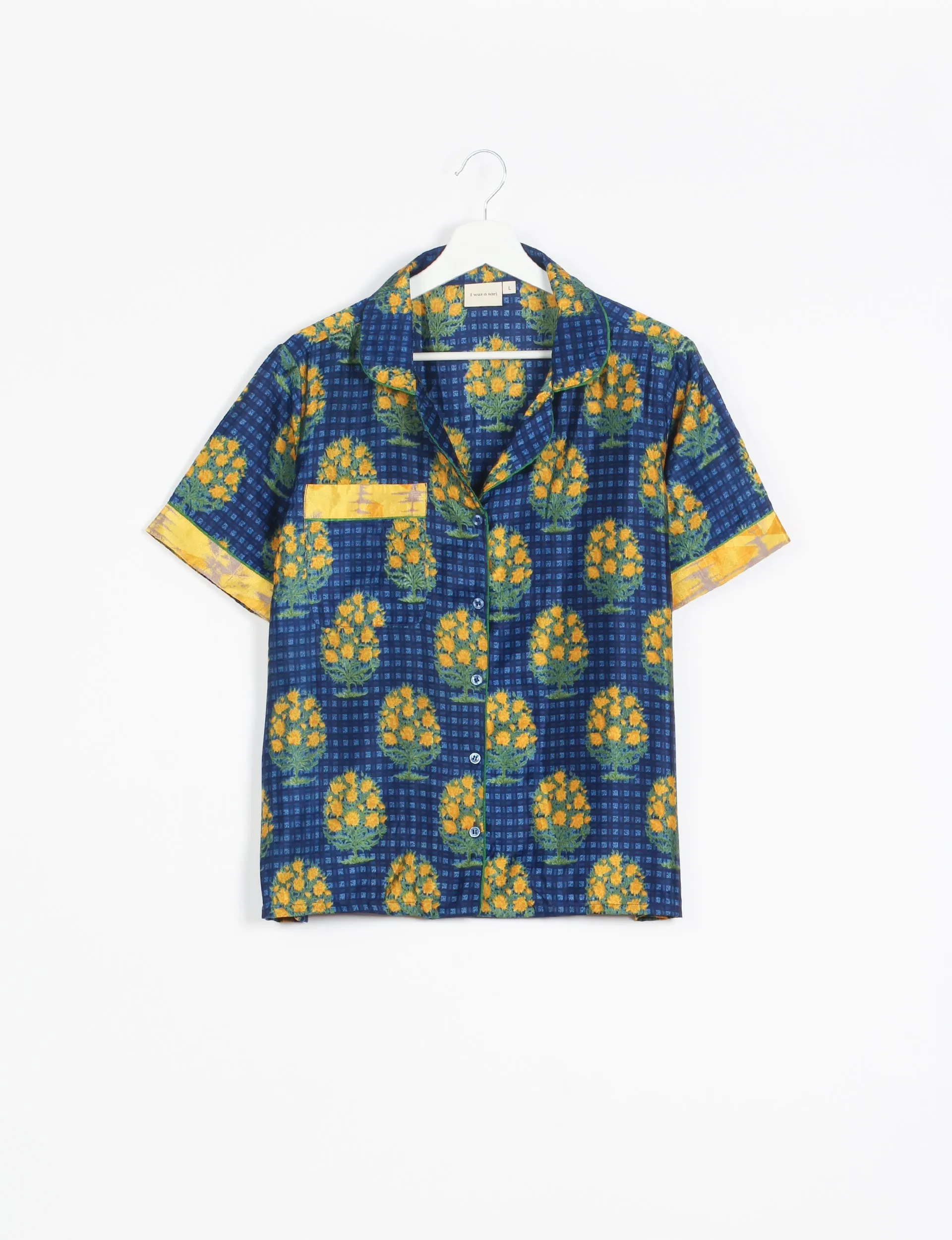 PJ SET SHORT WITH SHORT SLEEVES