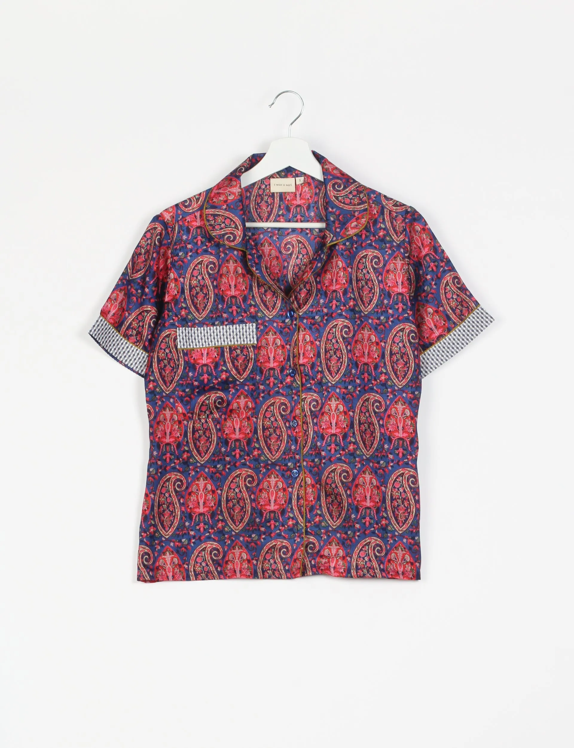 PJ SET SHORT WITH SHORT SLEEVES
