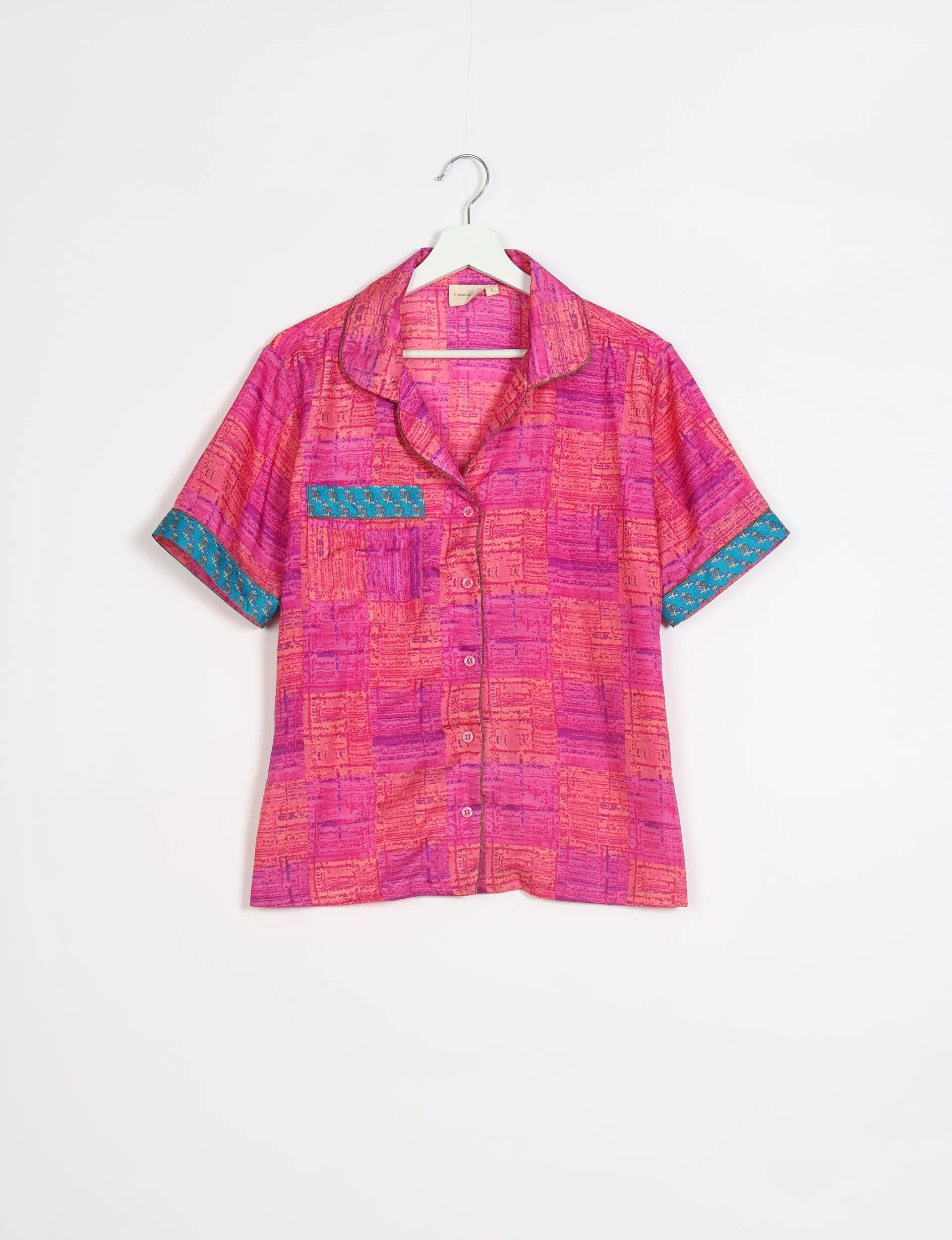 PJ SET SHORT WITH SHORT SLEEVES