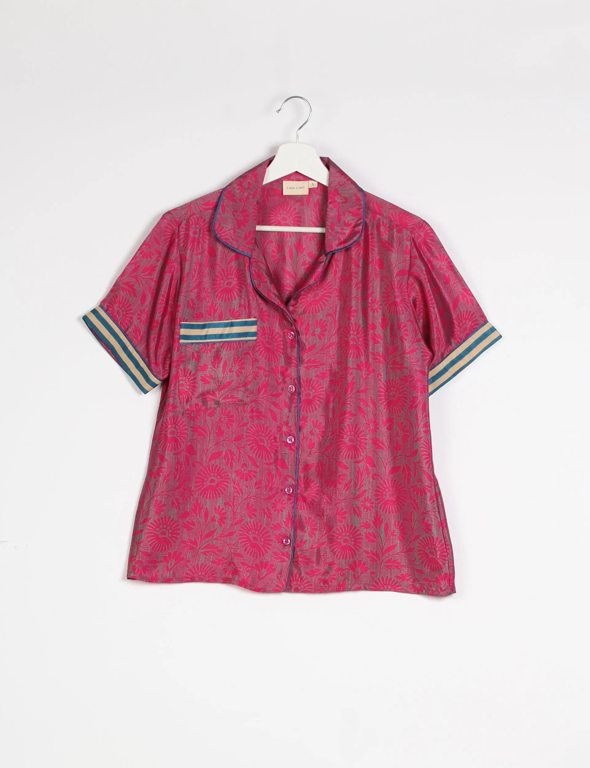 PJ SET SHORT WITH SHORT SLEEVES