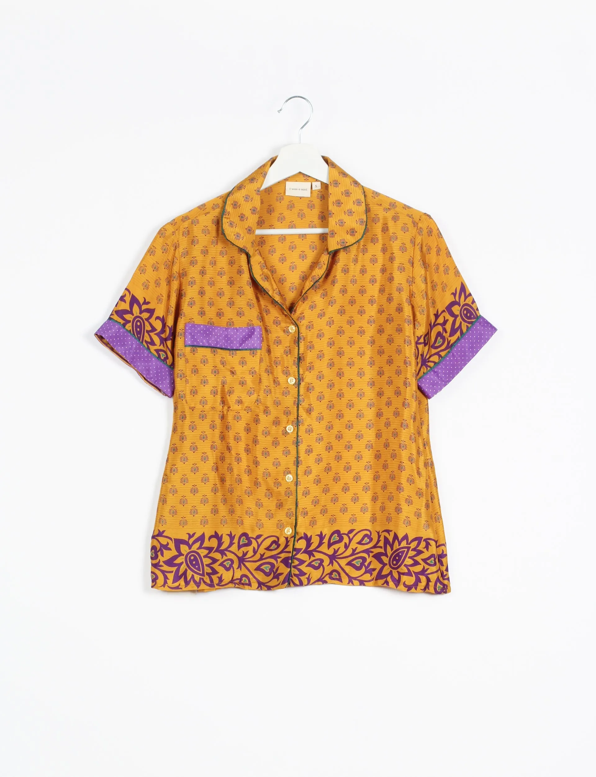 PJ SET SHORT WITH SHORT SLEEVES