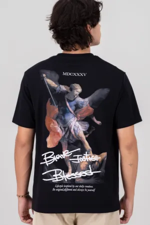 Playera oversized blessed 2.0