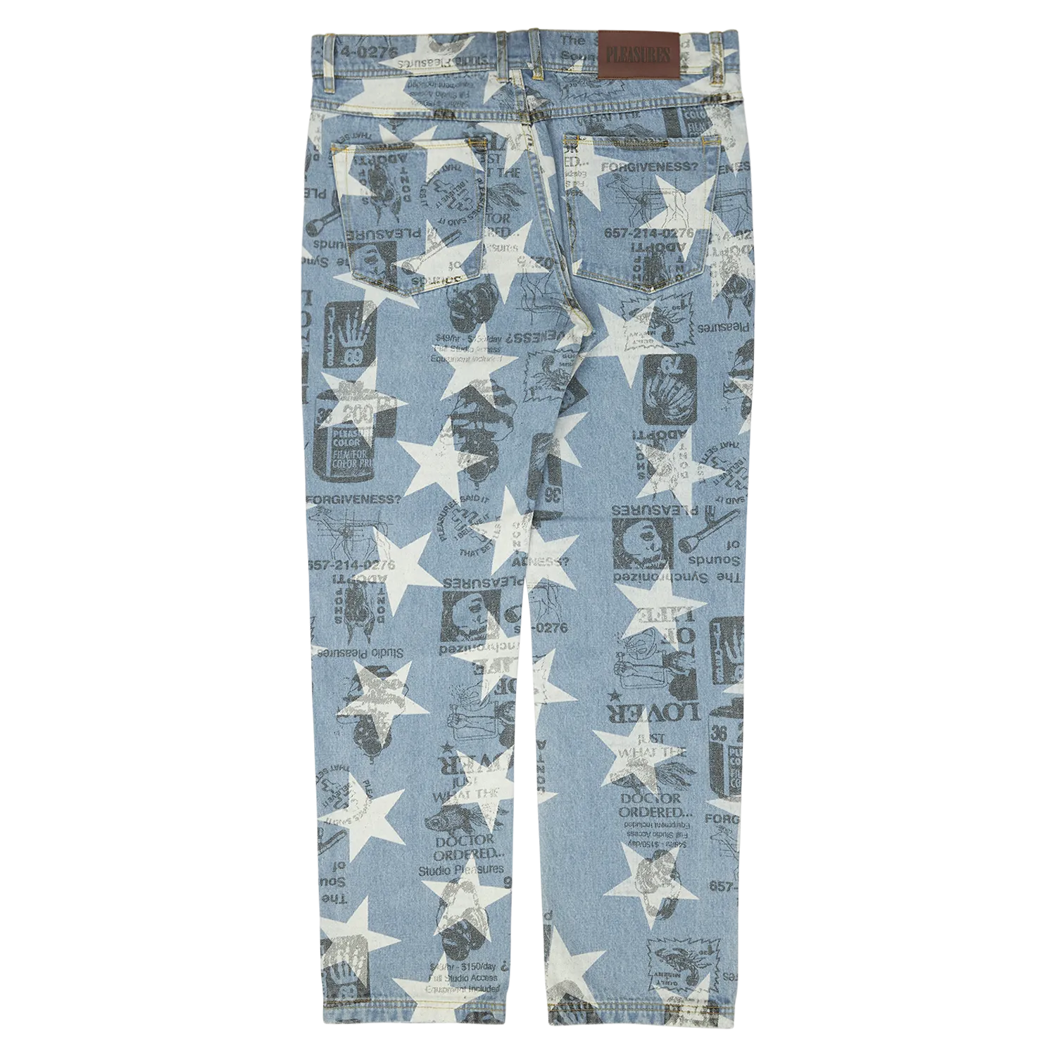 Pleasures Poppy Denim 'Blue'
