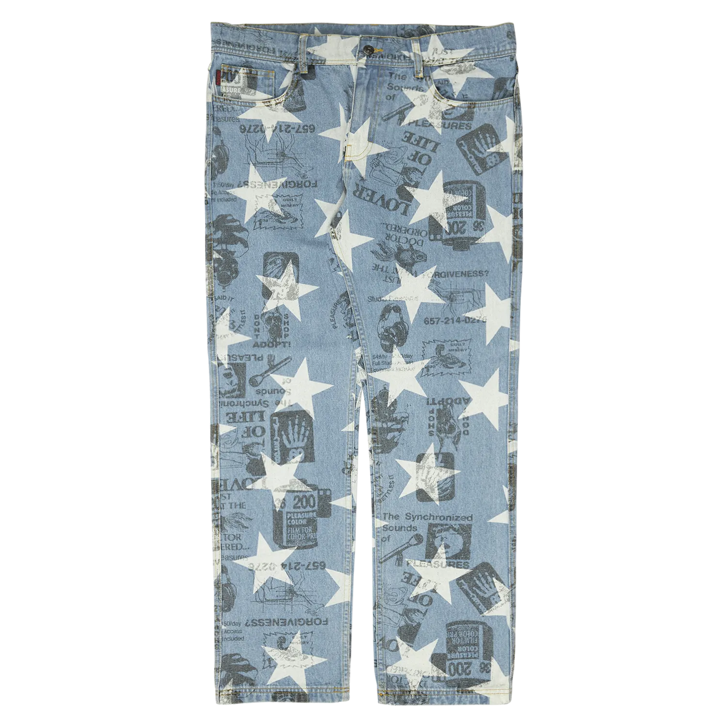 Pleasures Poppy Denim 'Blue'