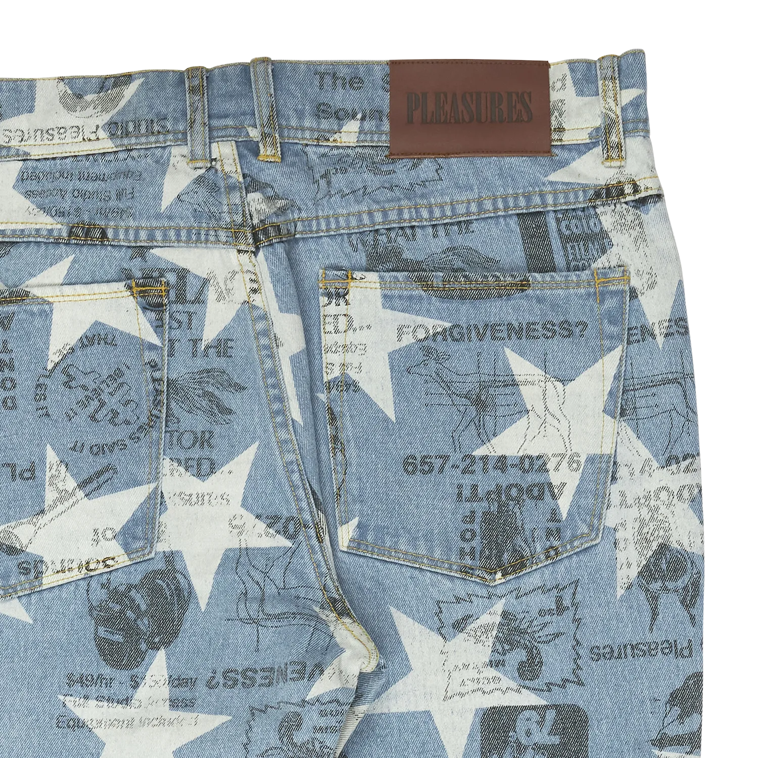 Pleasures Poppy Denim 'Blue'