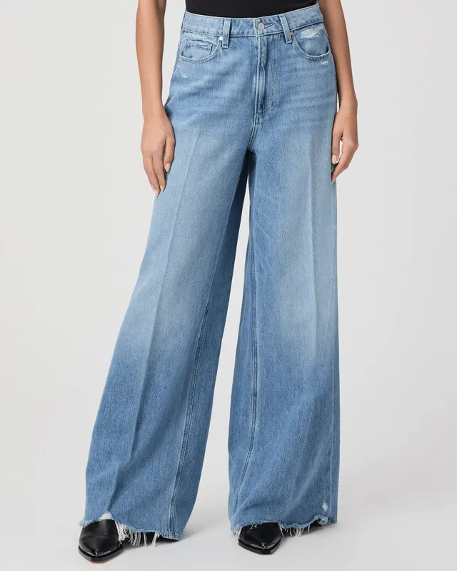 Portia Wide Leg Jean in Rumors