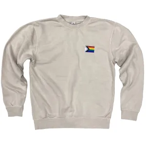 Pride Flag Embroidered Sweatshirt (Discontinued)