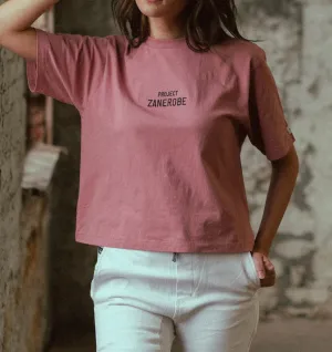 Project Zanerobe boxy crop tee size x-small
