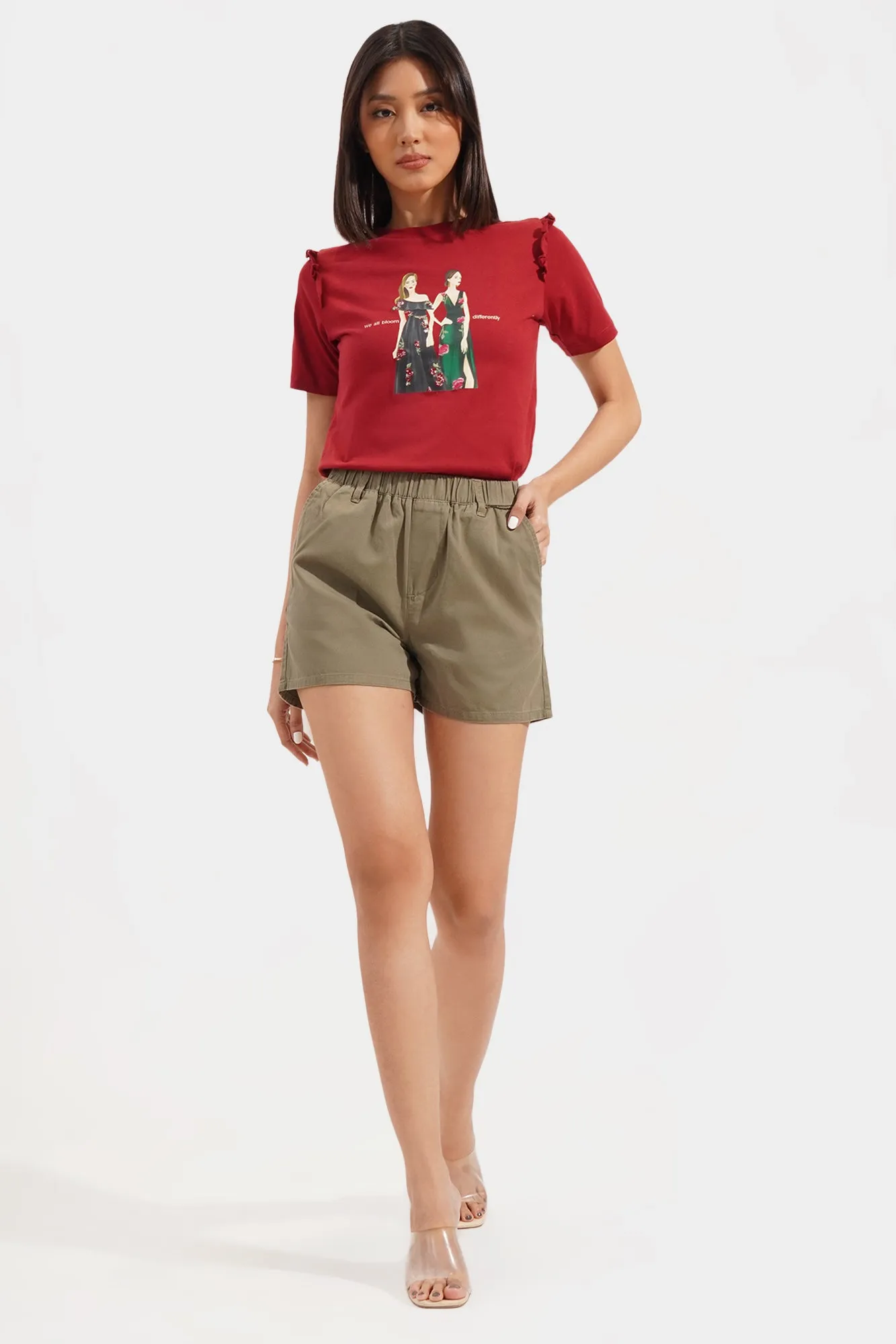 Pull Up Cozy Shorts