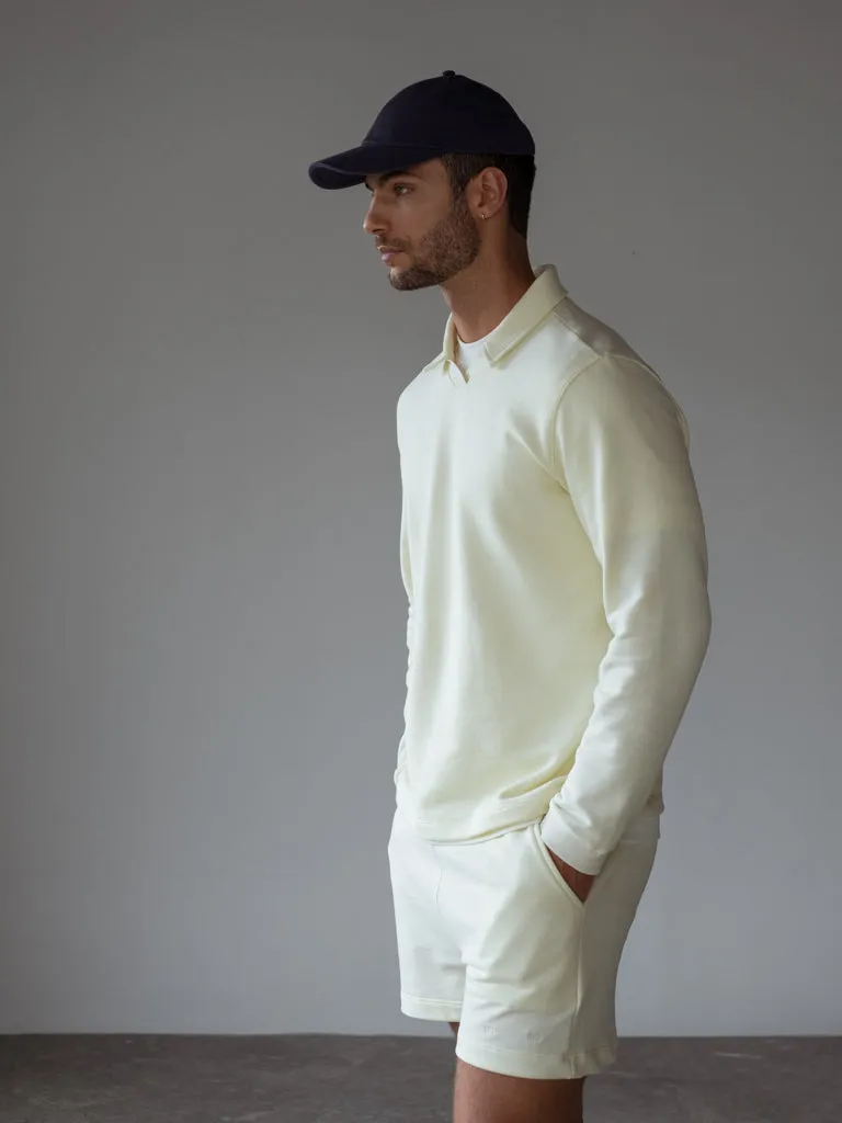 PULLOVER SWEATSHIRT UNISEX - SOFT WHITE