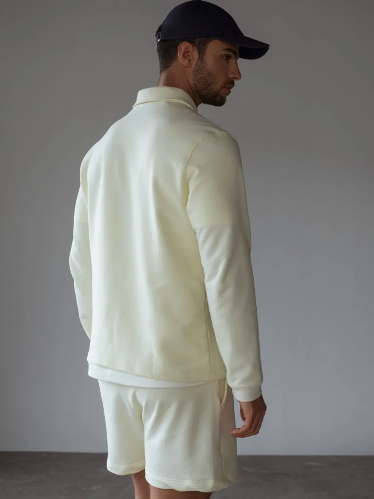 PULLOVER SWEATSHIRT UNISEX - SOFT WHITE