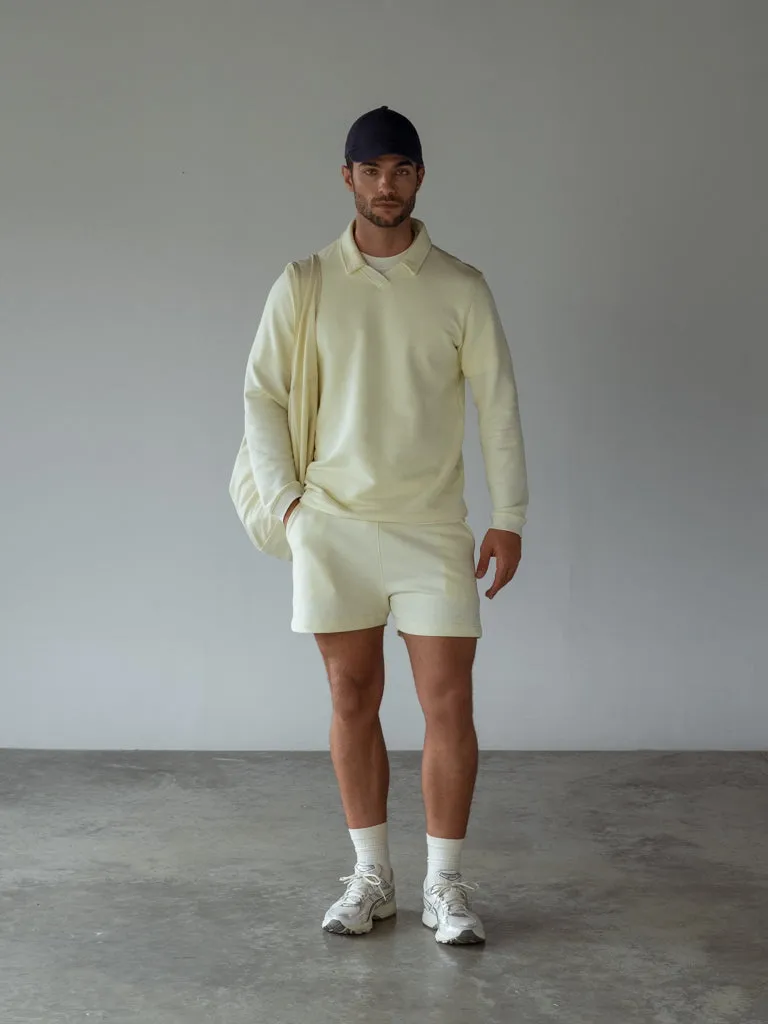 PULLOVER SWEATSHIRT UNISEX - SOFT WHITE