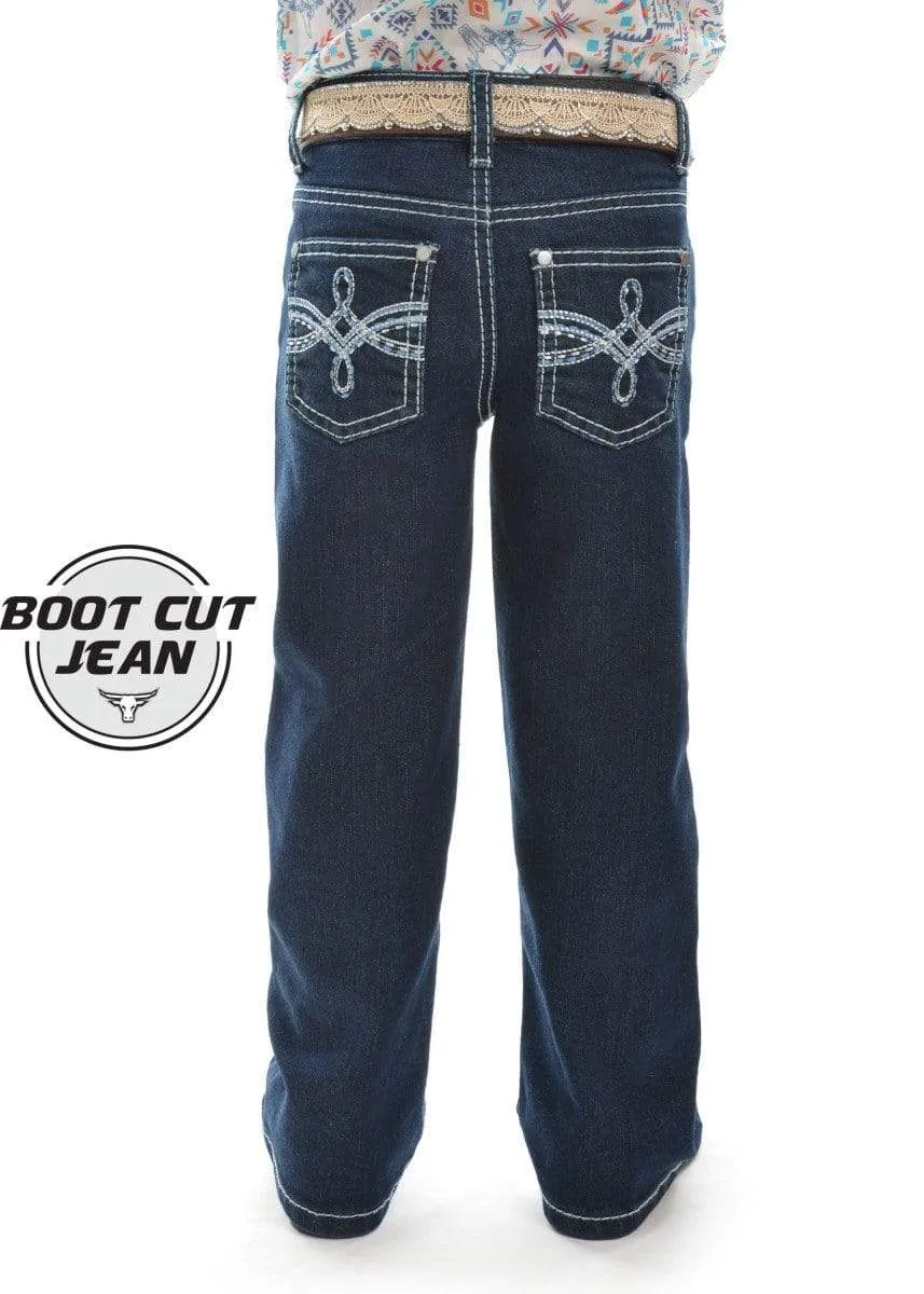 Pure Western Jeans Girls Demi Dark Night