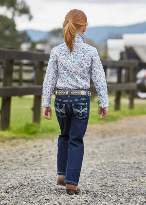 Pure Western Jeans Girls Demi Dark Night