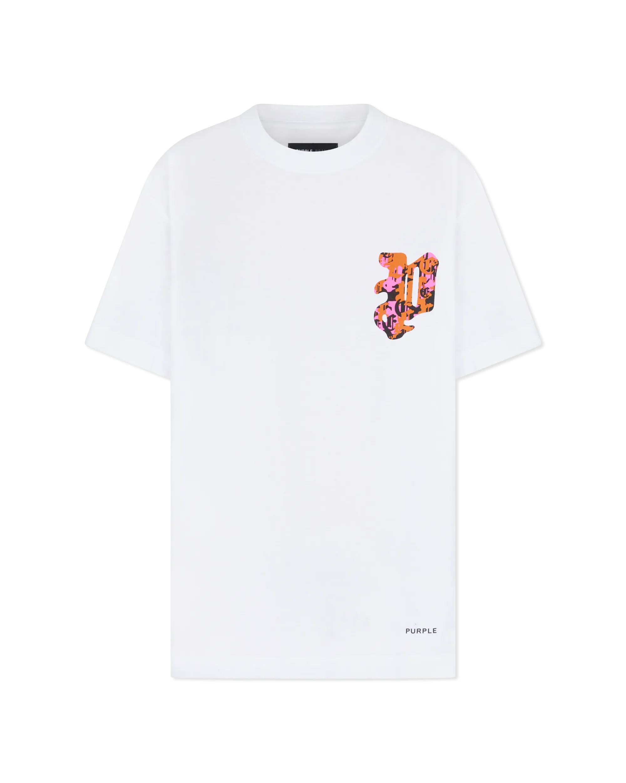 Purple Jeans Gothic Camo P Textured Jersey T-shirt