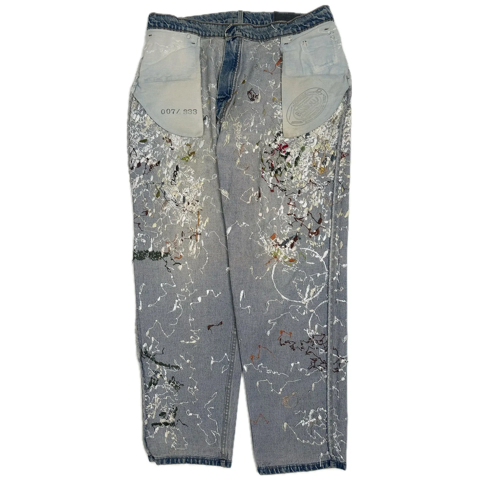 " 007 / 333 " VTG LEVI'S® ' LOOSE ' SILVERTAB JEANS 38W 32L