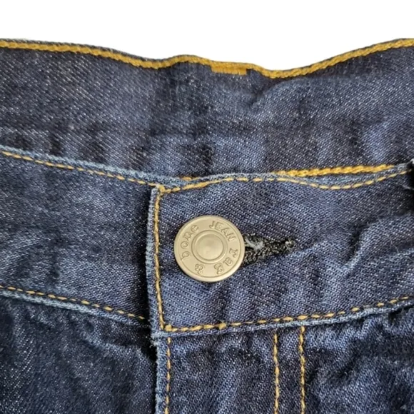 Rag &amp; Bone Jean Shorts Cut Off Short in Doris Distressed Cotton Dark Wash sz 27