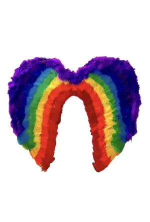 Rainbow Feather Wings