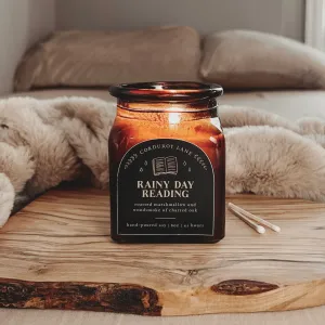 Rainy Day Reading | Book Lover Apothecary Candle