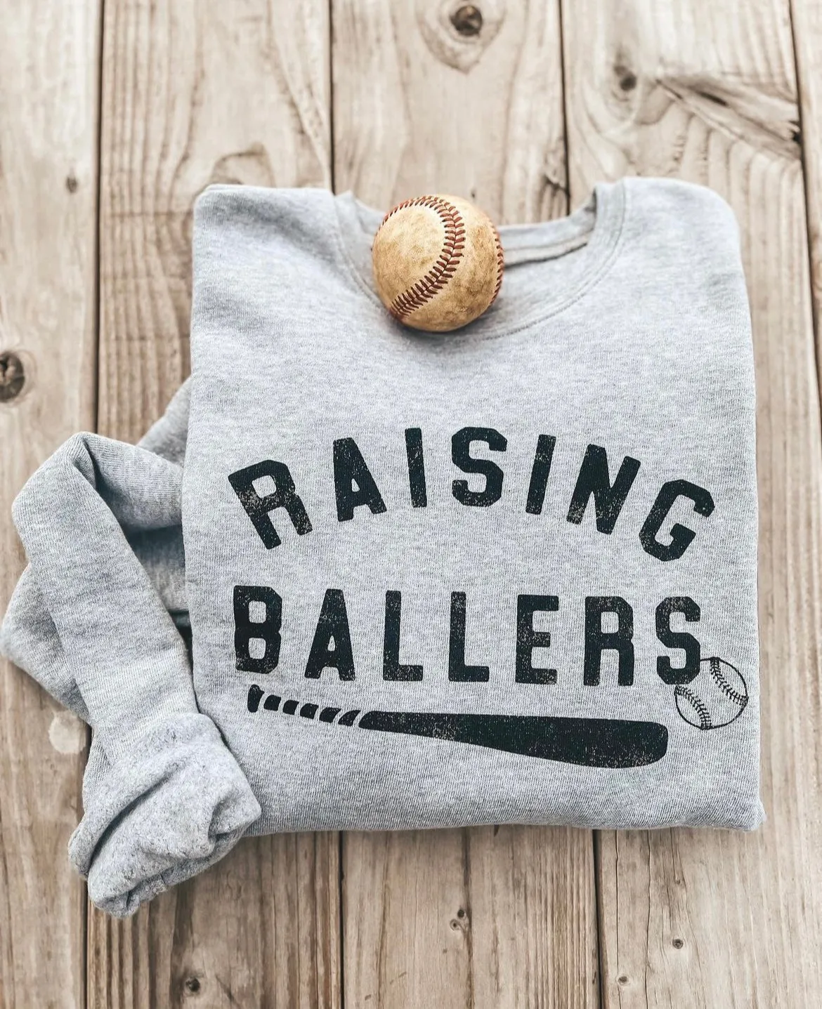 Raising Ballers Baseball Sweatshirt