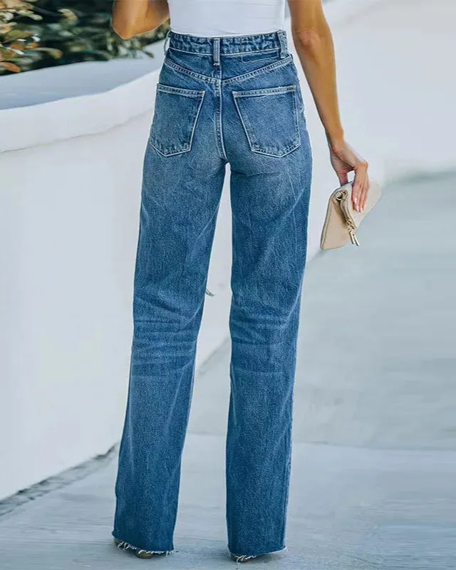Rebel Muse Wide Leg Jeans