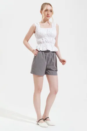 REFORME Recycled Cozy Shorts