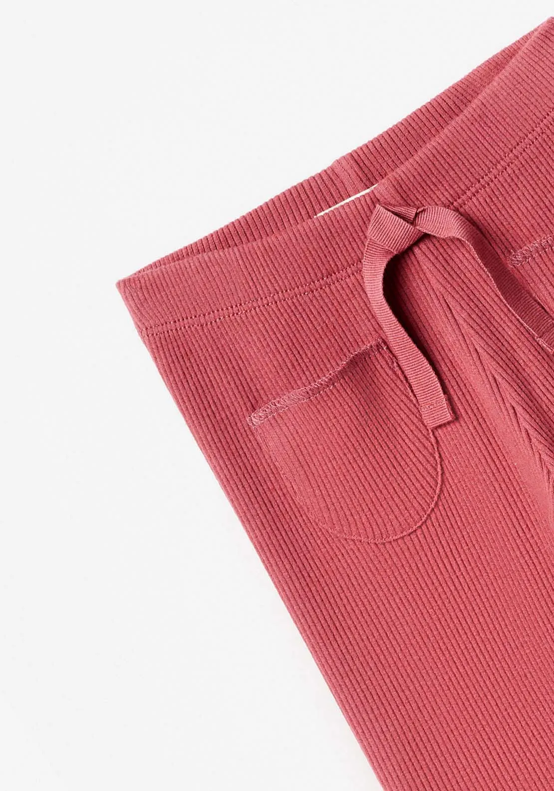 Ribbed Trousers - Fuchsia