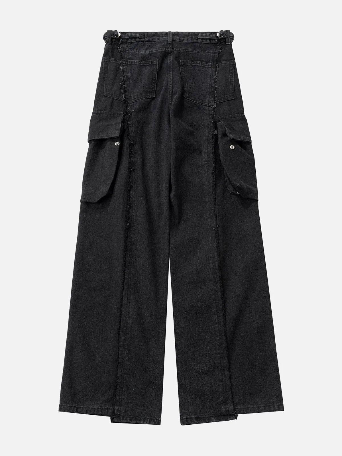 Rimiro - Fringe Multiple Pockets Jeans
