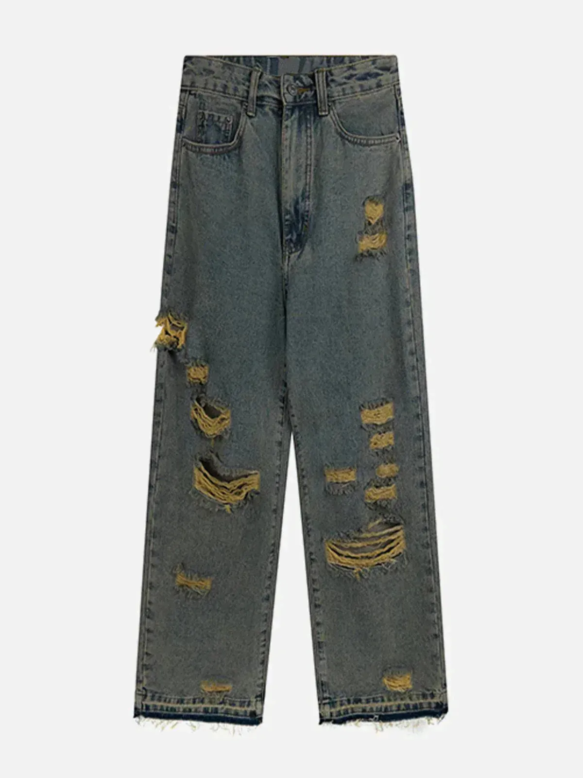 Rimiro - Vintage Hole Jeans