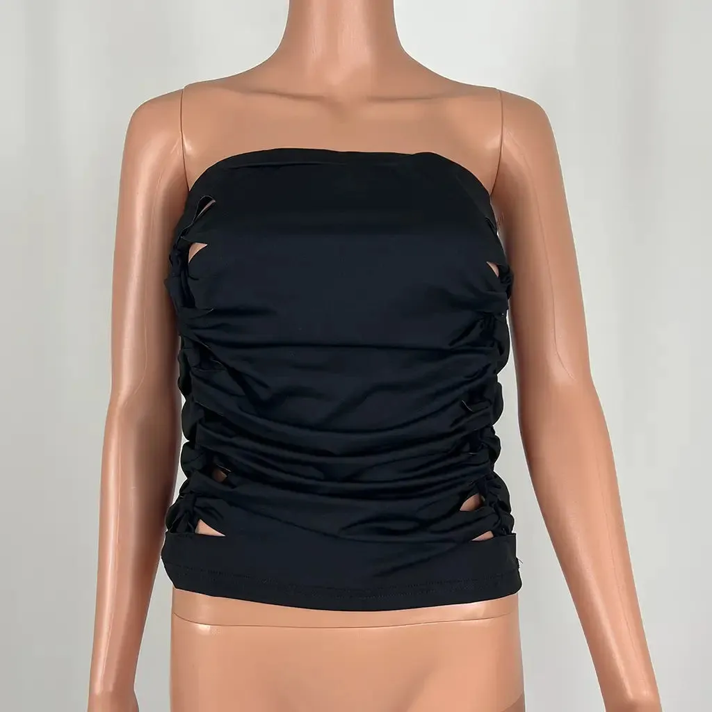 Romwe Grunge Sleeveless Top Medium