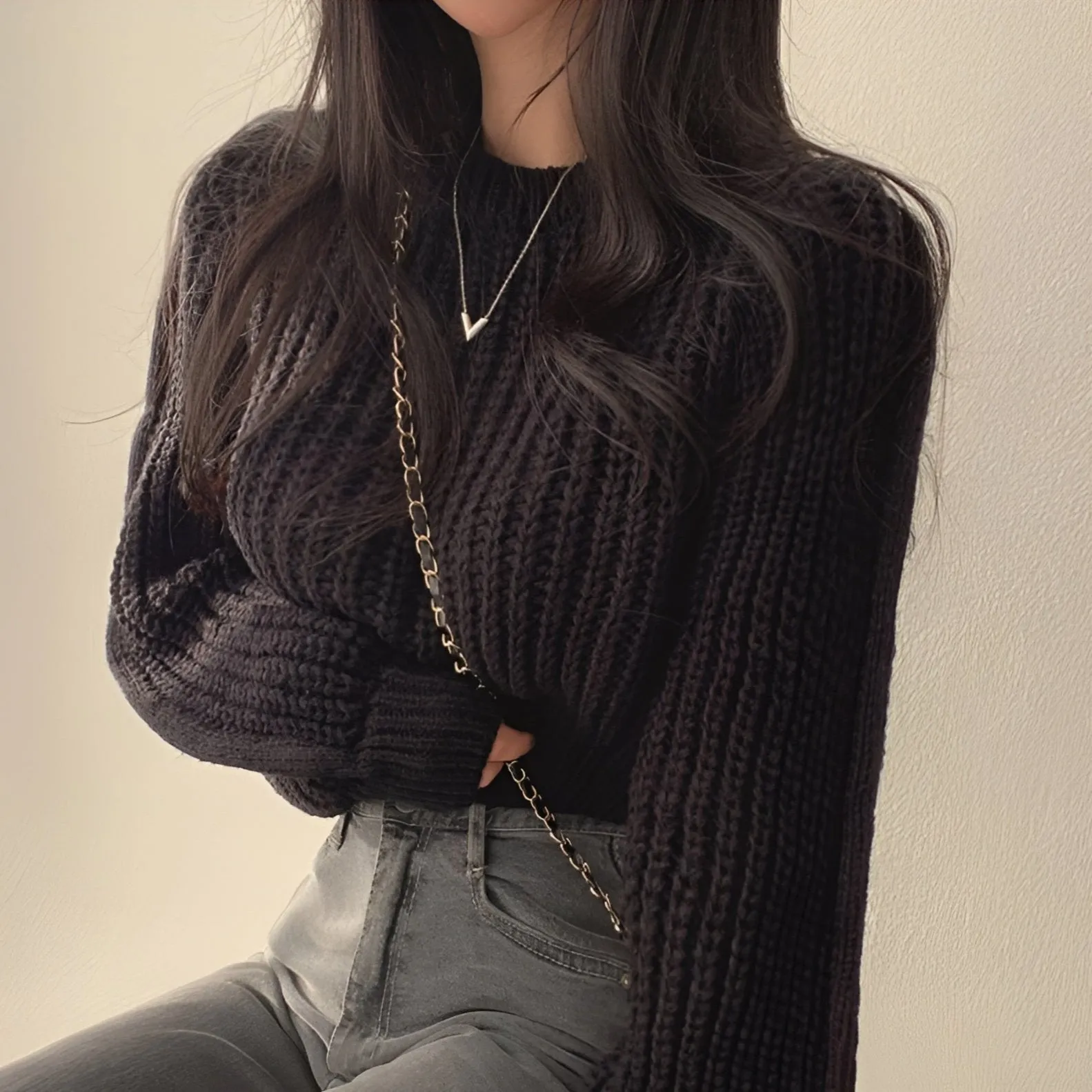 Rowy™ | Cozy Knit Essentials Sweater
