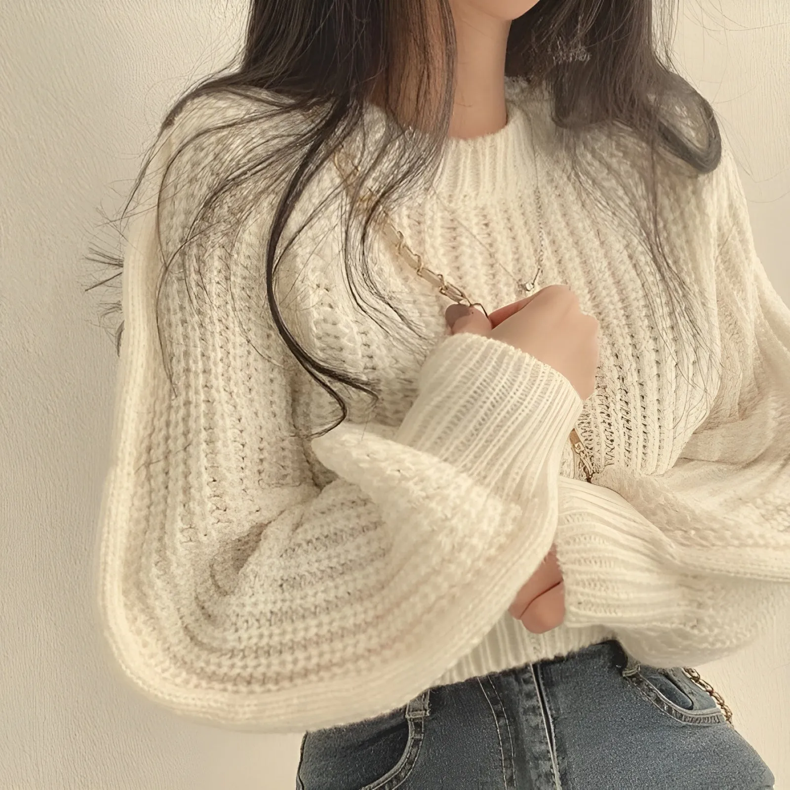 Rowy™ | Cozy Knit Essentials Sweater